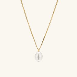 Bold Pearl Pendant Necklace