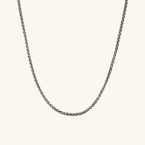 2.4mm Wheat Chain Necklace