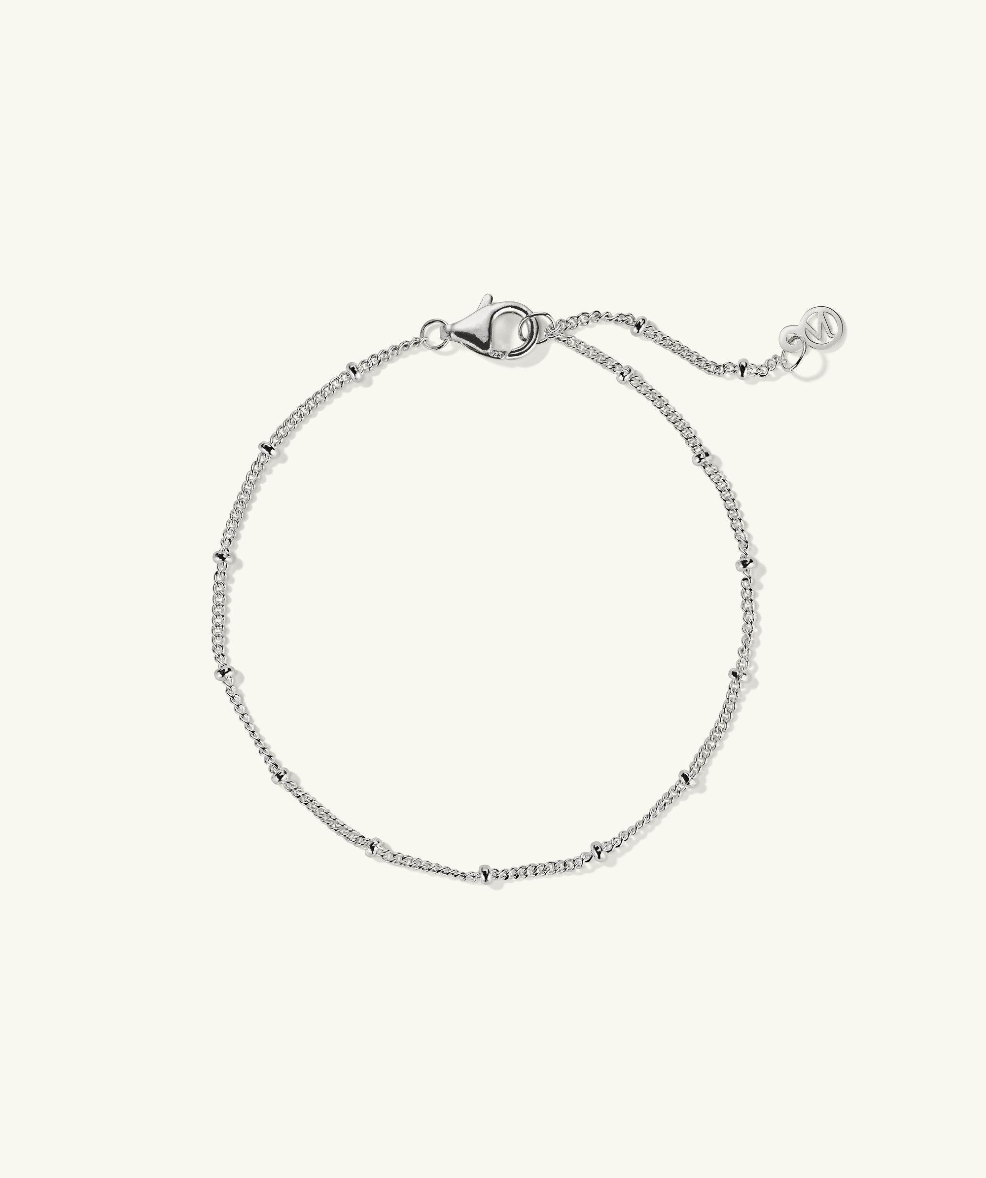 Spheres Chain Bracelet Silver