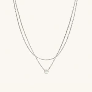Layered Opal Necklace