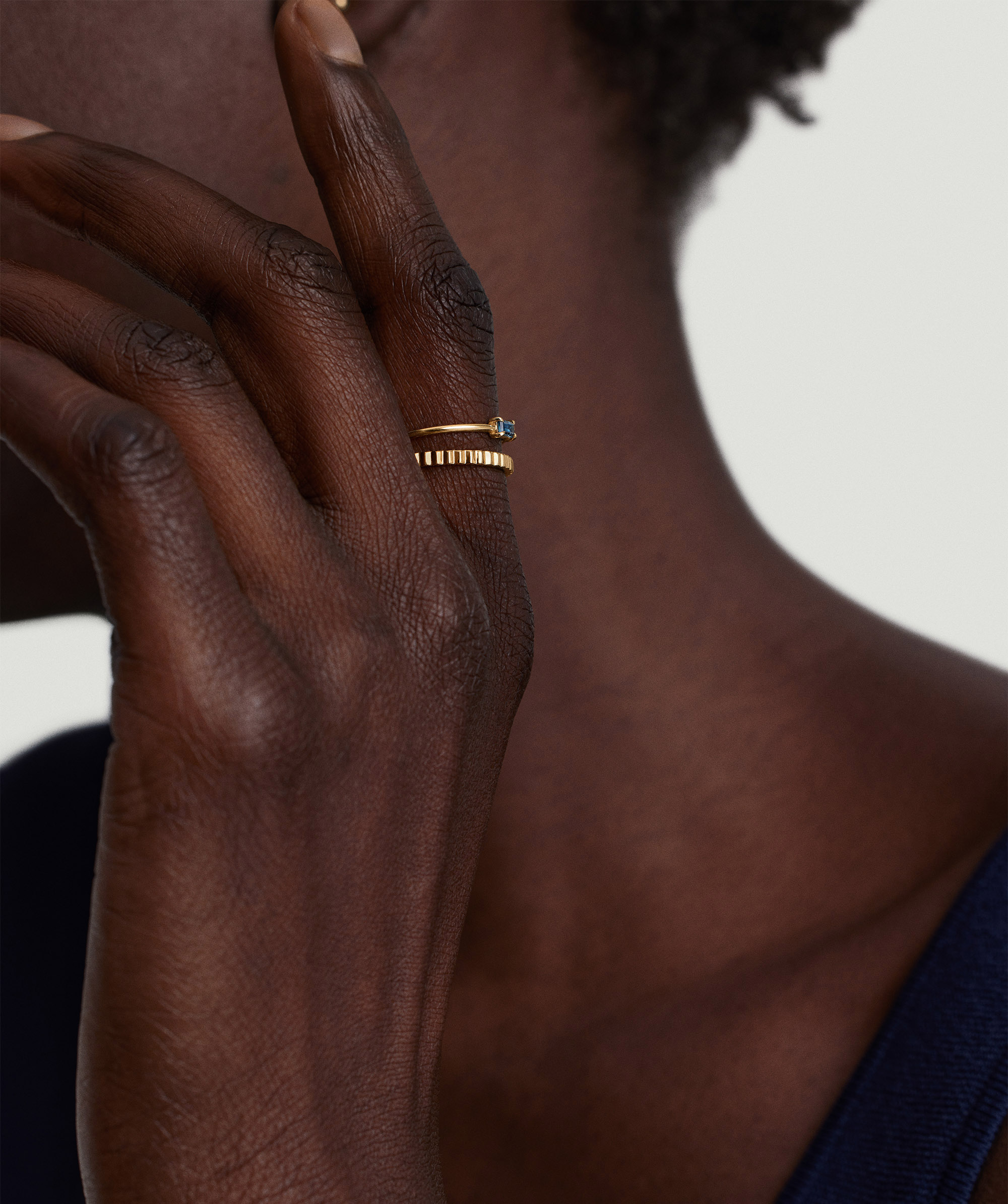 Baguette Cut Stacker LBT