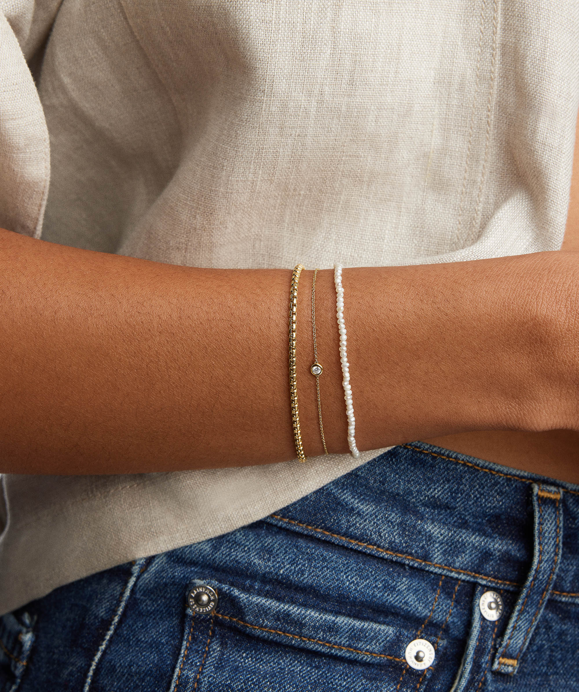 Teeny Pearl Bracelet