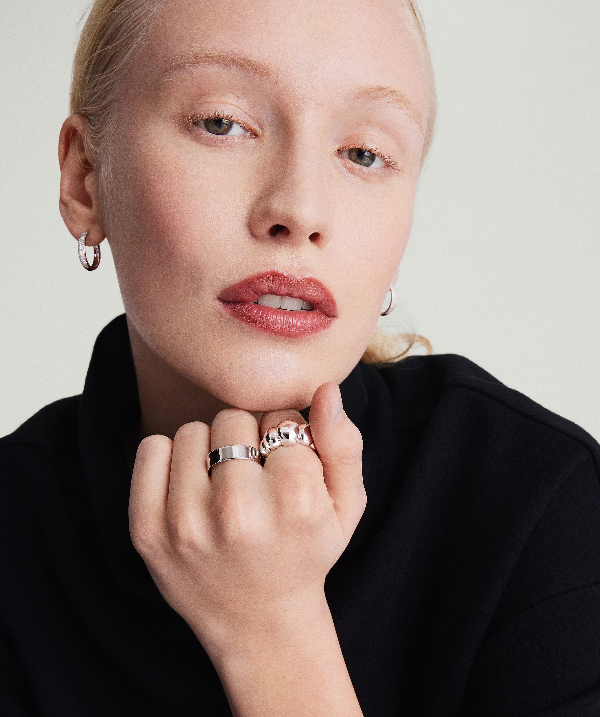 Inflated Charlotte Ring Silver