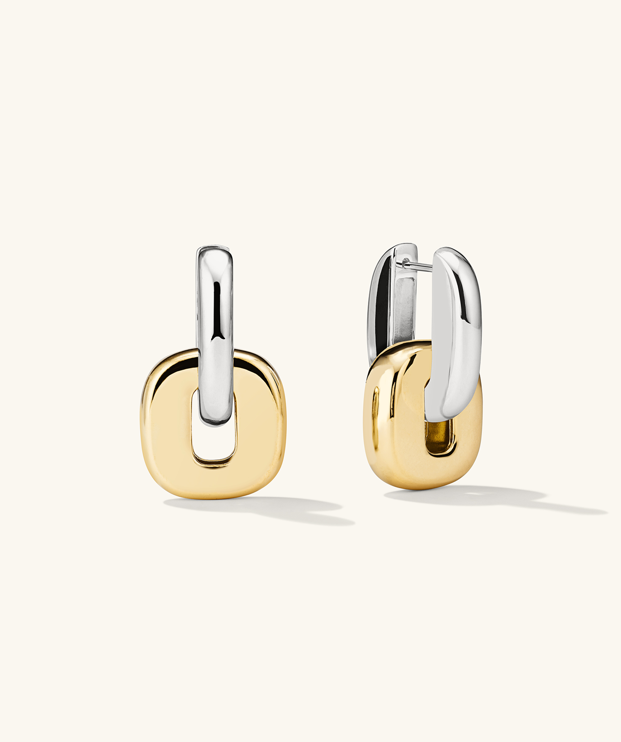 The New Hoop Silver Hoop Vermeil Charm