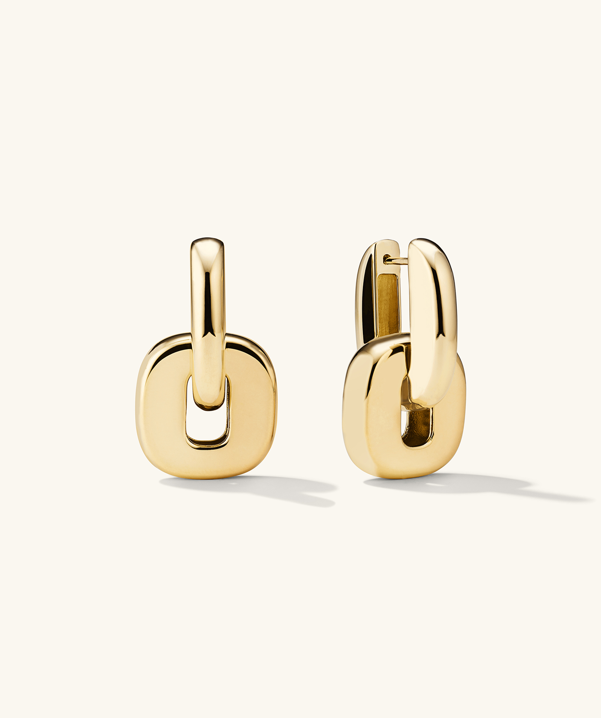 The New Hoop Vermeil Hoop Vermeil Charm